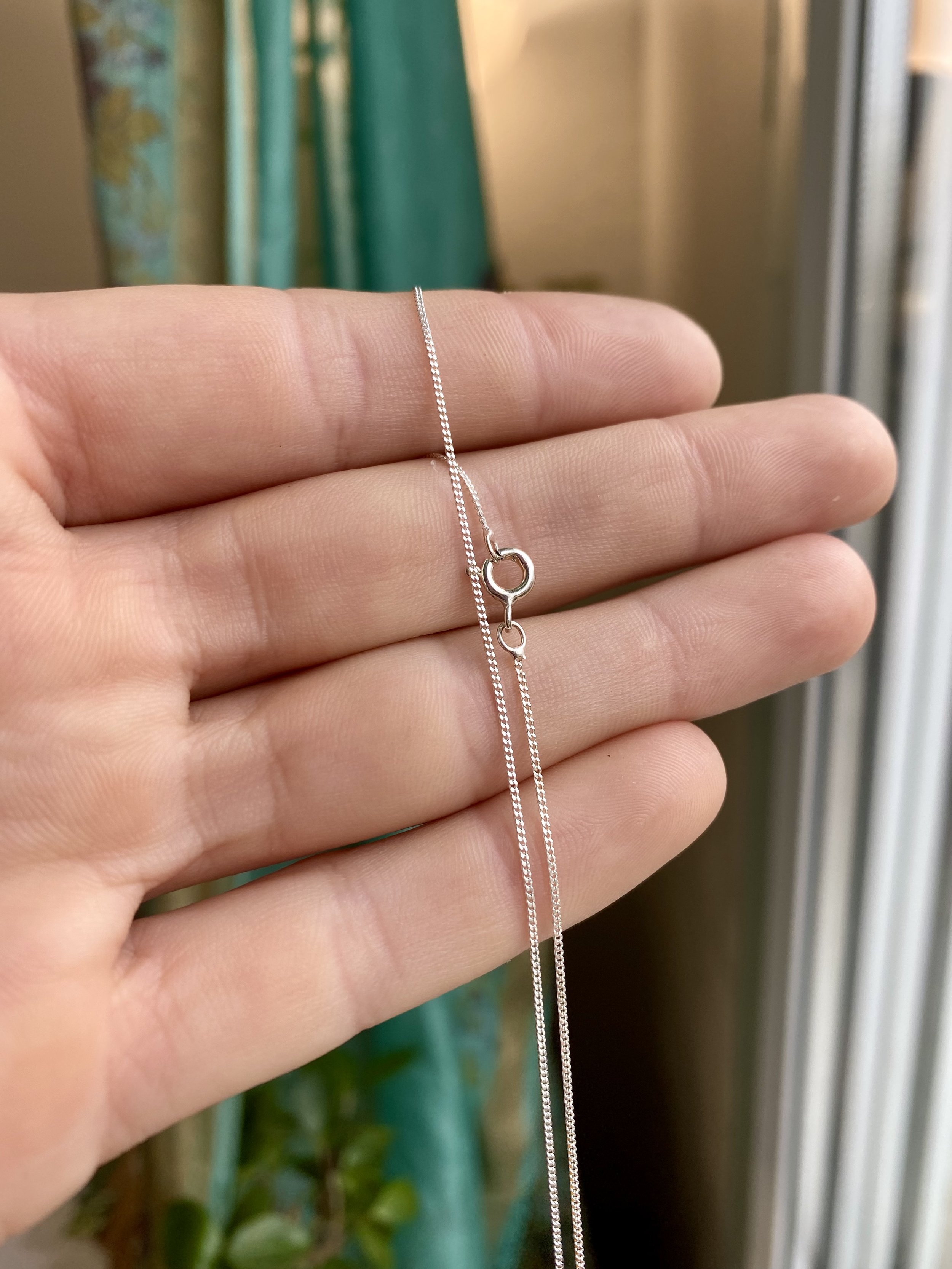 Dainty Sterling Silver Chain — Abbey Road Collection